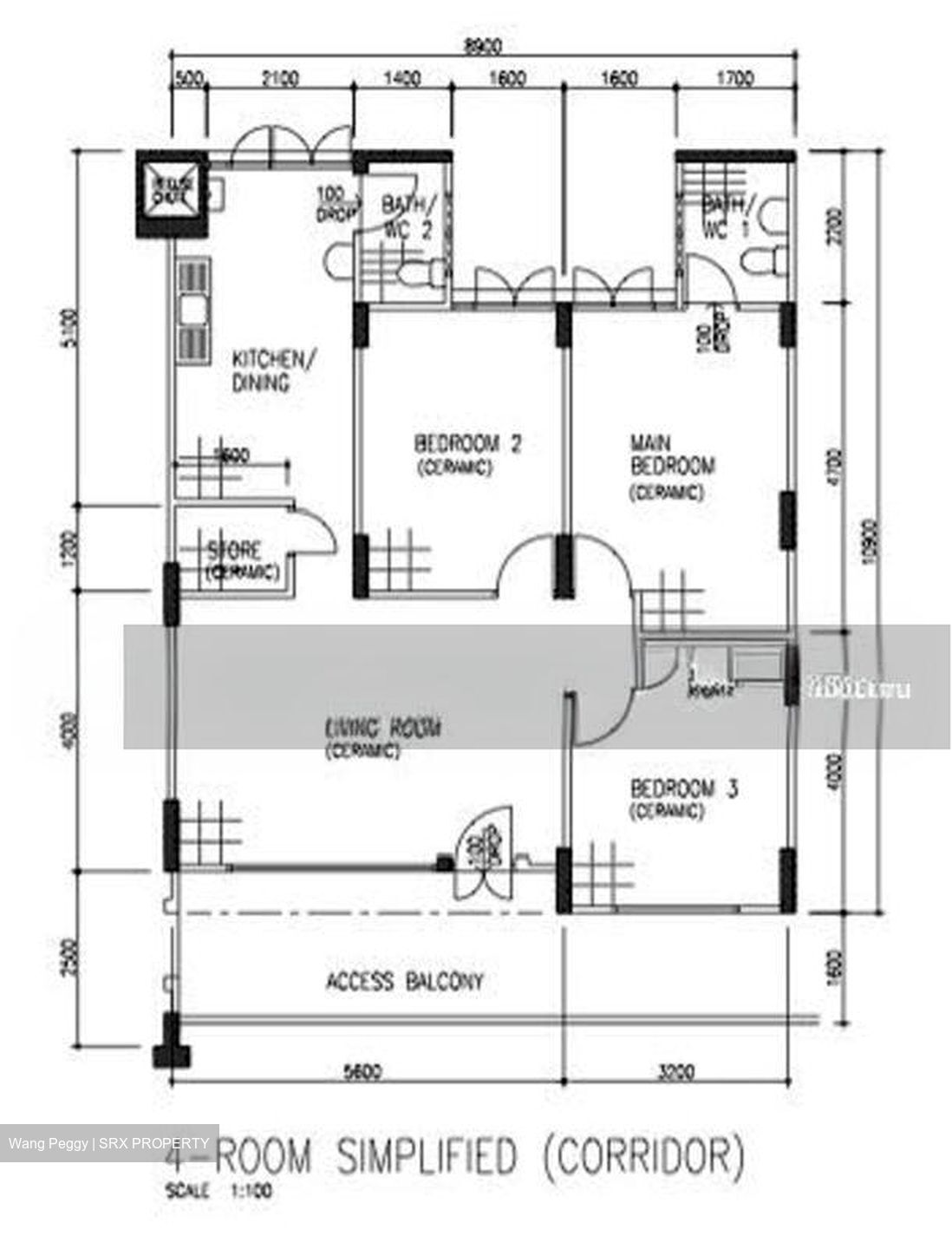 Blk 143 Serangoon North Avenue 1 (Serangoon), HDB 4 Rooms #530745521